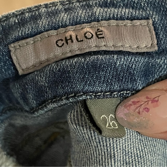 AGOLDE Chloe Blue Low rise Jeans - Picture 6 of 11